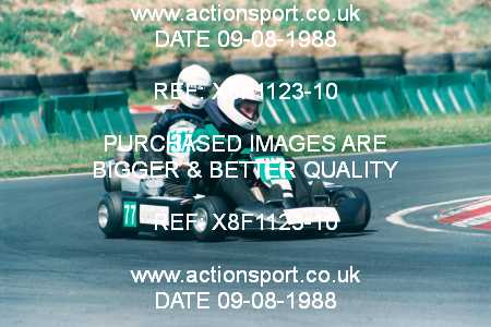 Photo: X8F1123-10 ActionSport Photography 09/08/1998 Kartmasters 98 - PFI Raceway _7_FormulaC #77