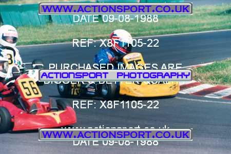 Photo: X8F1105-22 ActionSport Photography 09/08/1998 Kartmasters 98 - PFI Raceway _1_Cadets #75