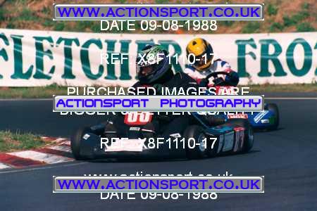 Photo: X8F1110-17 ActionSport Photography 09/08/1998 Kartmasters 98 - PFI Raceway _4_SeniorTKM #83