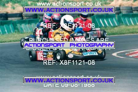 Photo: X8F1121-08 ActionSport Photography 09/08/1998 Kartmasters 98 - PFI Raceway _4_SeniorTKM #105