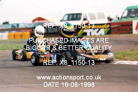 Photo: X8_1150-13 ActionSport Photography 16/08/1998 Hunts Kart Club TKM Festival - Kimbolton  _2_JuniorTKM-Festival #34