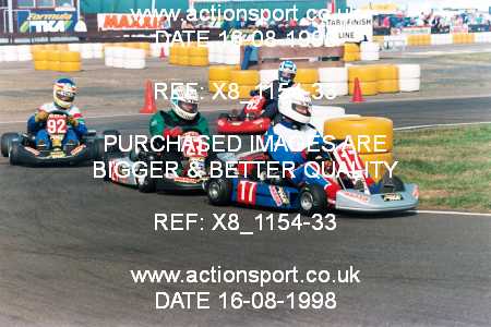 Photo: X8_1154-33 ActionSport Photography 16/08/1998 Hunts Kart Club TKM Festival - Kimbolton  _5_SeniorTKM-Vets-Heavy #82