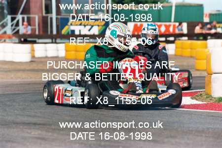 Photo: X8_1155-06 ActionSport Photography 16/08/1998 Hunts Kart Club TKM Festival - Kimbolton  _5_SeniorTKM-Vets-Heavy #82