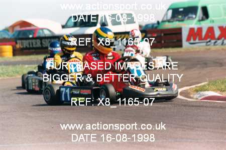 Photo: X8_1165-07 ActionSport Photography 16/08/1998 Hunts Kart Club TKM Festival - Kimbolton  _4_JuniorTKM-0Plate #71