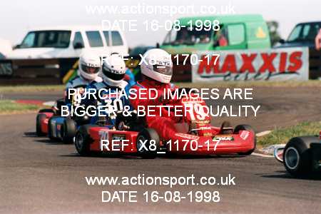 Photo: X8_1170-17 ActionSport Photography 16/08/1998 Hunts Kart Club TKM Festival - Kimbolton  _1_SeniorTKM-Festival #30