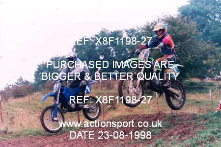 Photo: X8F1198-27 ActionSport Photography 23/08/1998 AMCA Stroud & District MCC - Horsley  _6_125Experts-Seniors #54