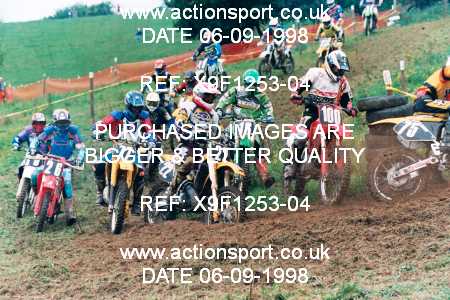 Photo: X9F1253-04 ActionSport Photography 06/09/1998 AMCA Tormarton MC [Jun Sen Exp Team Races] - Ayford Farm  _1_JuniorTeamRace #22