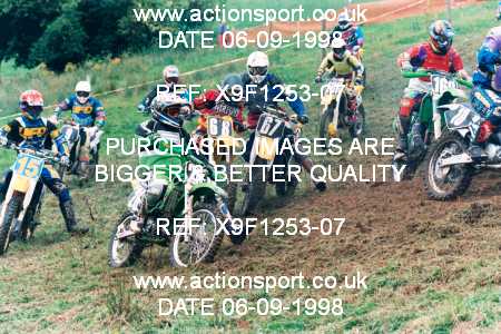 Photo: X9F1253-07 ActionSport Photography 06/09/1998 AMCA Tormarton MC [Jun Sen Exp Team Races] - Ayford Farm  _1_JuniorTeamRace #9990