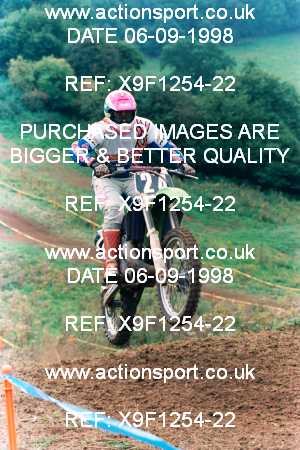 Photo: X9F1254-22 ActionSport Photography 06/09/1998 AMCA Tormarton MC [Jun Sen Exp Team Races] - Ayford Farm  _1_JuniorTeamRace #24