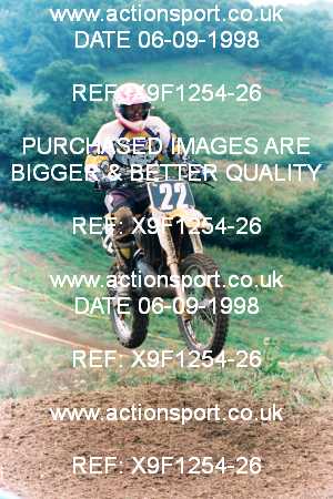 Photo: X9F1254-26 ActionSport Photography 06/09/1998 AMCA Tormarton MC [Jun Sen Exp Team Races] - Ayford Farm  _1_JuniorTeamRace #22