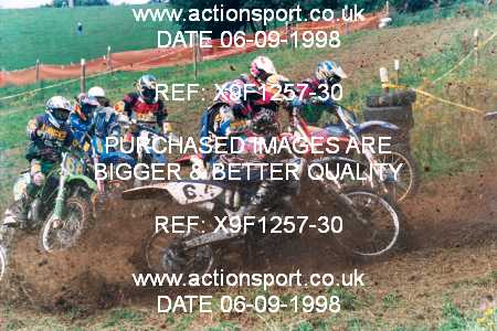 Photo: X9F1257-30 ActionSport Photography 06/09/1998 AMCA Tormarton MC [Jun Sen Exp Team Races] - Ayford Farm  _3_ExpertsTeamRace #61