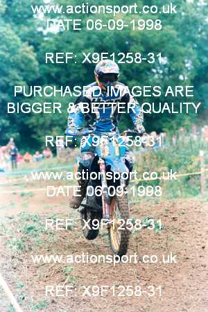 Photo: X9F1258-31 ActionSport Photography 06/09/1998 AMCA Tormarton MC [Jun Sen Exp Team Races] - Ayford Farm  _3_ExpertsTeamRace #61