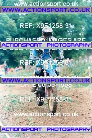 Photo: X9F1258-31 ActionSport Photography 06/09/1998 AMCA Tormarton MC [Jun Sen Exp Team Races] - Ayford Farm  _3_ExpertsTeamRace #61