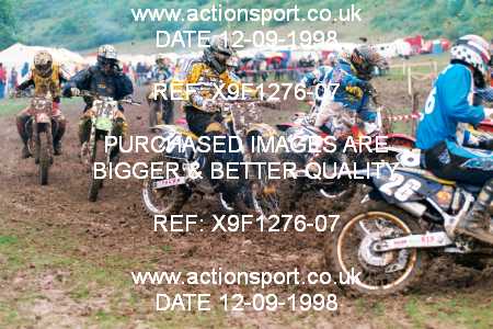 Photo: X9F1276-07 ActionSport Photography 12/09/1998 BSMA Team Event East Kent SSC - Caterham _1_AMX #9990