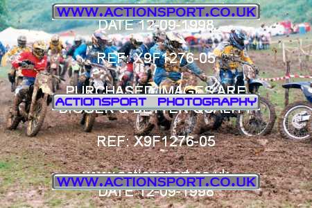 Photo: X9F1276-05 ActionSport Photography 12/09/1998 BSMA Team Event East Kent SSC - Caterham _1_AMX #77
