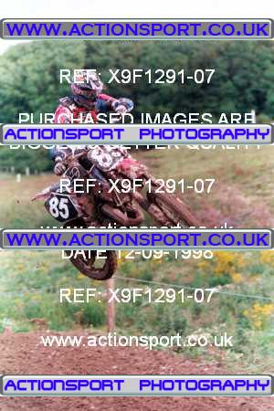 Photo: X9F1291-07 ActionSport Photography 12/09/1998 BSMA Team Event East Kent SSC - Caterham _1_AMX #85