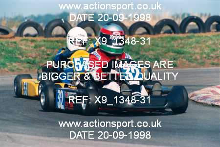 Photo: X9_1348-31 ActionSport Photography 20/09/1998 Shenington Kart Club  _3_JuniorTKM #32