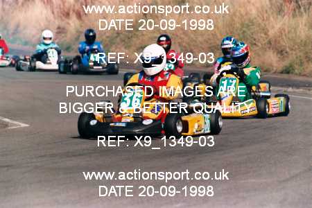 Photo: X9_1349-03 ActionSport Photography 20/09/1998 Shenington Kart Club  _4_100C #36