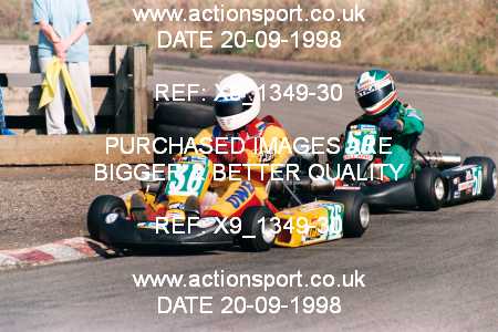 Photo: X9_1349-30 ActionSport Photography 20/09/1998 Shenington Kart Club  _4_100C #36