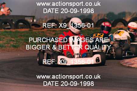 Photo: X9_1356-01 ActionSport Photography 20/09/1998 Shenington Kart Club  _6_250Gearbox #11