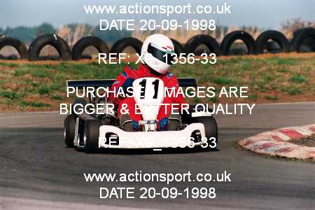 Photo: X9_1356-33 ActionSport Photography 20/09/1998 Shenington Kart Club  _6_250Gearbox #11