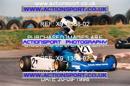 Photo: X9_1358-02 ActionSport Photography 20/09/1998 Shenington Kart Club  _7_ICA #21