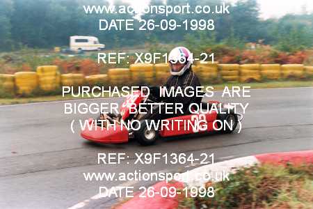 Photo: X9F1364-21 ActionSport Photography 26/09/1998 Camberley Kart Club 25th Roy Mortara Meeting - Blackbushe  _5_SeniorTKM #39
