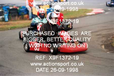 Photo: X9F1372-19 ActionSport Photography 26/09/1998 Camberley Kart Club 25th Roy Mortara Meeting - Blackbushe  _5_SeniorTKM #39