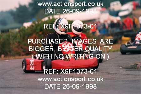 Photo: X9F1373-01 ActionSport Photography 26/09/1998 Camberley Kart Club 25th Roy Mortara Meeting - Blackbushe  _5_SeniorTKM #39