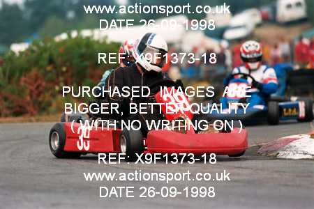 Photo: X9F1373-18 ActionSport Photography 26/09/1998 Camberley Kart Club 25th Roy Mortara Meeting - Blackbushe  _5_SeniorTKM #39