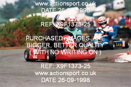 Photo: X9F1373-25 ActionSport Photography 26/09/1998 Camberley Kart Club 25th Roy Mortara Meeting - Blackbushe  _5_SeniorTKM #39