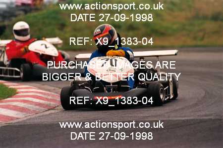 Photo: X9_1383-04 ActionSport Photography 27/09/1998 Manchester & Buxton Kart Club GOLD CUP - Three Sisters  _6_250Gearbox #70