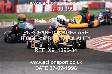 Photo: X9_1396-34 ActionSport Photography 27/09/1998 Manchester & Buxton Kart Club GOLD CUP - Three Sisters  _6_125Gearbox #2