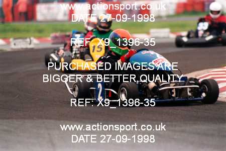 Photo: X9_1396-35 ActionSport Photography 27/09/1998 Manchester & Buxton Kart Club GOLD CUP - Three Sisters  _6_125Gearbox #2