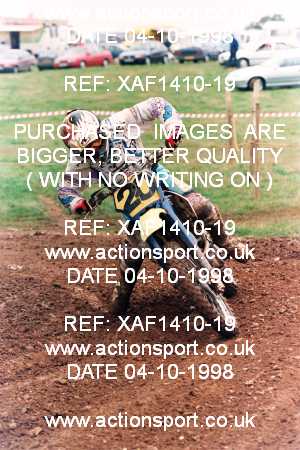 Photo: XAF1410-19 ActionSport Photography 04/10/1998 AMCA Rugby Pennant MC [Superclass Championship] - Long Buckby  _5_250-750Experts #20