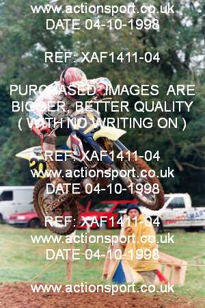 Photo: XAF1411-04 ActionSport Photography 04/10/1998 AMCA Rugby Pennant MC [Superclass Championship] - Long Buckby  _5_250-750Experts #20