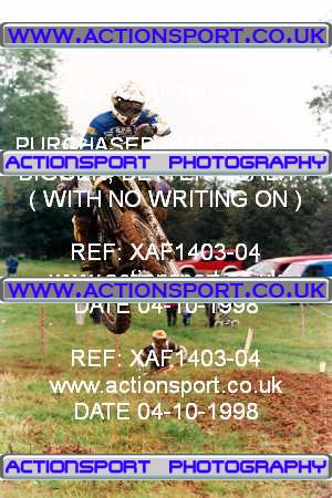 Photo: XAF1403-04 ActionSport Photography 04/10/1998 AMCA Rugby Pennant MC [Superclass Championship] - Long Buckby  _2_Superclass #20