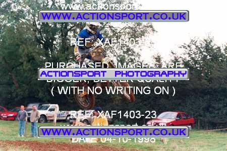 Photo: XAF1403-23 ActionSport Photography 04/10/1998 AMCA Rugby Pennant MC [Superclass Championship] - Long Buckby  _2_Superclass #20
