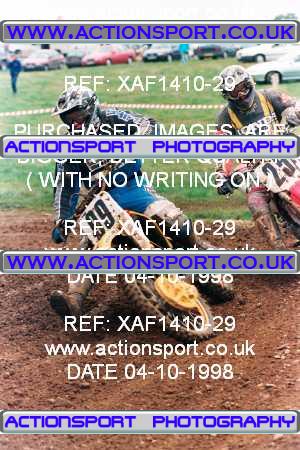 Photo: XAF1410-29 ActionSport Photography 04/10/1998 AMCA Rugby Pennant MC [Superclass Championship] - Long Buckby  _5_250-750Experts #99