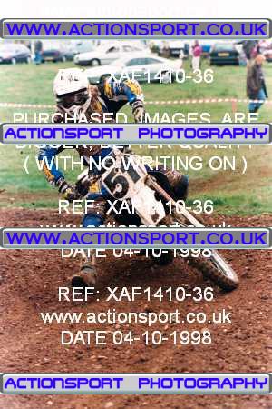 Photo: XAF1410-36 ActionSport Photography 04/10/1998 AMCA Rugby Pennant MC [Superclass Championship] - Long Buckby  _5_250-750Experts #51