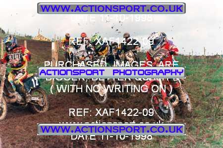 Photo: XAF1422-09 ActionSport Photography 11/10/1998 AMCA Derby Sporting MXC - Alport Heights  _4_UnlimitedJuniors #6