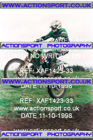 Photo: XAF1423-33 ActionSport Photography 11/10/1998 AMCA Derby Sporting MXC - Alport Heights  _4_UnlimitedJuniors #184