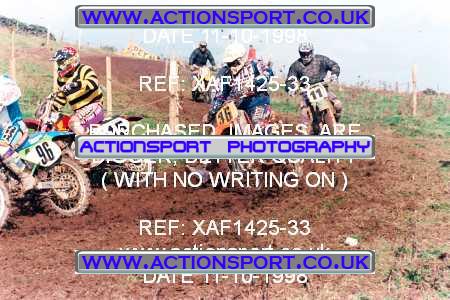 Photo: XAF1425-33 ActionSport Photography 11/10/1998 AMCA Derby Sporting MXC - Alport Heights  _6_UnlimitedExperts #9990