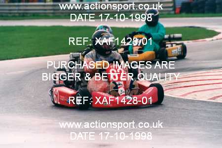 Photo: XAF1428-01 ActionSport Photography 17/10/1998 F6 Karting - Lydd _1_SeniorOpen_Modified #62