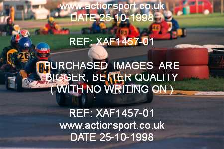 Photo: XAF1457-01 ActionSport Photography 25/10/1998 Dunkeswell Kart Club  _1_Cadets #9990