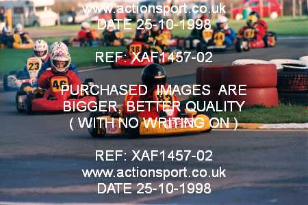 Photo: XAF1457-02 ActionSport Photography 25/10/1998 Dunkeswell Kart Club  _1_Cadets #9990