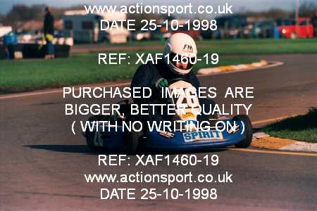 Photo: XAF1460-19 ActionSport Photography 25/10/1998 Dunkeswell Kart Club  _3_SeniorTKM #26
