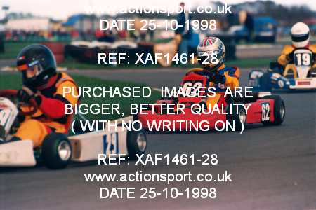 Photo: XAF1461-28 ActionSport Photography 25/10/1998 Dunkeswell Kart Club  _4_JuniorTKM #62