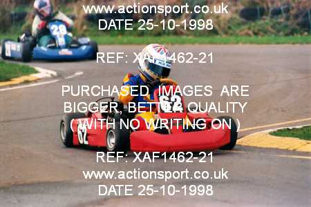 Photo: XAF1462-21 ActionSport Photography 25/10/1998 Dunkeswell Kart Club  _4_JuniorTKM #62