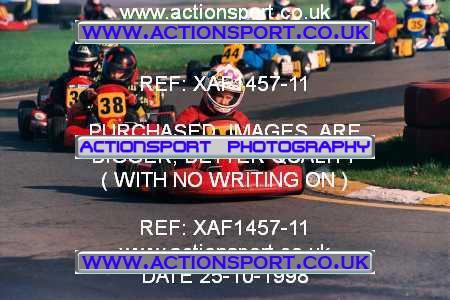 Photo: XAF1457-11 ActionSport Photography 25/10/1998 Dunkeswell Kart Club  _1_Cadets #46